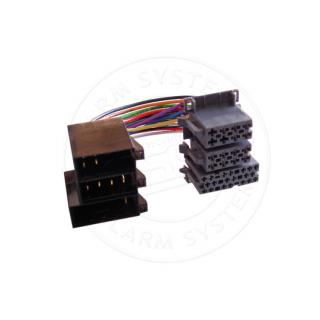 ISO adaptér autorádia pro vozy OPEL - pro modely -&gt;2004 (Mini ISO/10PIN ISO)