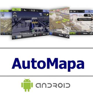 Licence pro navigace AutoMapa Europa (Android) - na 1 rok