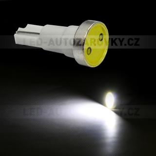 Osvětlení přístrojové desky POWER LED bílá, T5/12V/1,2W, sada 2ks