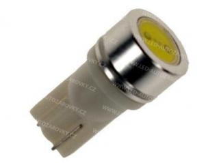 Parkovací světlo T10 - 1 x 1W High Power LED SMD MODRÉ - bezpaticové, 1ks