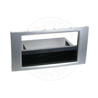 Rámeček pro autorádia 1/2DIN - FORD C/S-MAX / Galaxy a jiné (2003-&gt;) - stříbrná