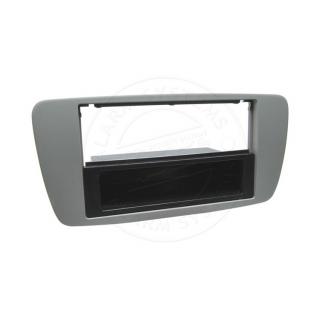 Rámeček pro autorádia 1/2DIN - SEAT Ibiza IV. (2008-&gt;) - světle šedá