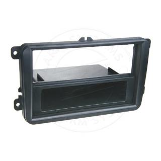 Rámeček pro autorádia 2DIN - SEAT/ŠKOD/VW (2003-&gt;)-černá (PF-2239)