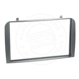 Rámeček pro autorádia 2ISO - ALFA ROMEO 147/GT (2000-2010) - stříbrná