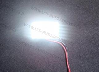 SMD LED panel s adaptérem pro sufitku od 31 do 44mm, 30 SMD LED, barva bílá, 1ks