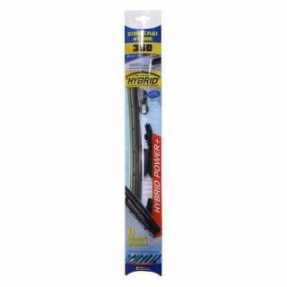 Stěrač hybridní konstrukce FLAT Hybrid, 350mm + 11 adaptérů TEFLON