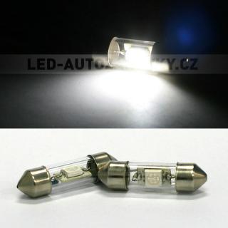 Sufitka bílá - Super Light, 1x SMD LED, 31mm