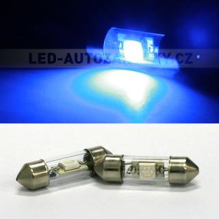 Sufitka modrá - Super Light, 1x SMD LED, 31mm