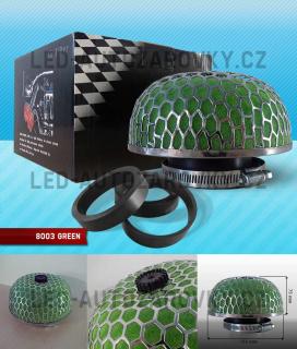 Universální vzduchový filtr - sportovní, barva zelená