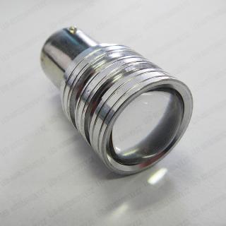 Žárovka bílá LED BA15S, CREE 5W, canbus vhodná do denních světel Škoda!