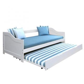 AKCE Bílá dětská postel s přistýlkou INTRO 90 x 200 cm II.jakost