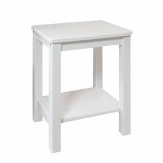 Bílý noční stolek FOSIL