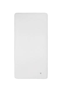 Dětské bílé jersey prostěradlo WHITE 60 x 120 cm