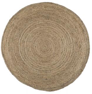Jutový koberec ROUND NATURAL 120 cm
