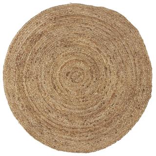 Jutový koberec ROUND NATURAL 90 cm