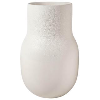 Krémová kameninová váza PEARL, velká