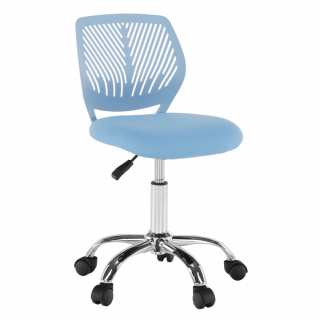 Modrá otočná židle SELVA