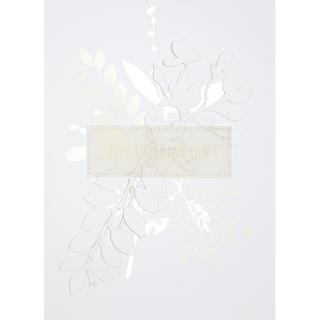Papírové přání k narozeninám FLOWER CARD XXL
