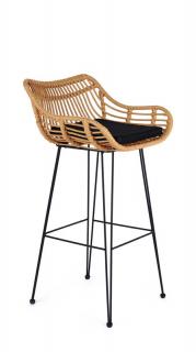 Ratanová barová židle KEMI 105