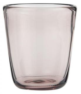 Světle fialová sklenička Glass Malva 180 ml, set 6 ks