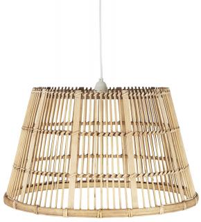 Závěsná bambusová lampa L:140