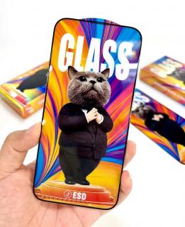 3D Ochranné tvrzené sklo na ZTE Optus X Vista - Mr. Cat ESD