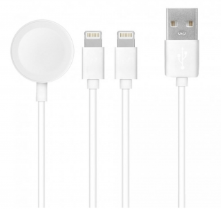 3v1 Nabíjecí kabel Lightning + Apple Watch