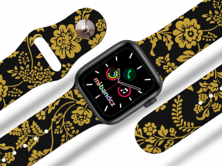 Apple watch řemínek baroko barva designu: žlutá, Rozměr: 38/40/41mm
