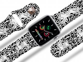 Apple watch řemínek Běží liška k táboru Rozměr: 42/44/45/49mm