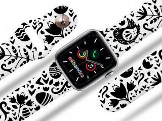 Apple watch řemínek Černobílá kuřátka Rozměr: 38/40/41mm