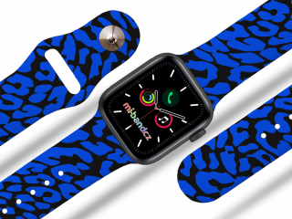 Apple watch řemínek Gepard modrý Rozměr: 38/40/41mm
