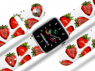 Apple watch řemínek Jahody Rozměr: 38/40/41mm