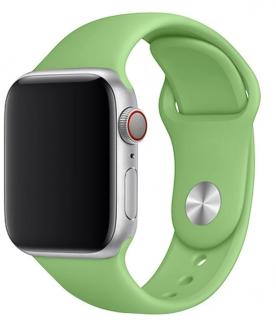 Apple Watch řemínek jednobarevný 38/40/41mm a 42/44/45/46/49mm Barevná varianta: 100, Pro Apple Watch velikost: 38/40/41mm, Velikost náramku: S (Obvod…