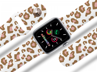 Apple watch řemínek Růžový gepard Rozměr: 38/40/41mm