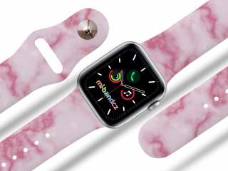 Apple watch řemínek Růžový mramor Rozměr: 42/44/45mm