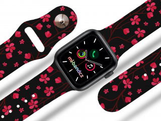 Apple watch řemínek Sakura Barva: Černá, Rozměr: 38/40/41mm