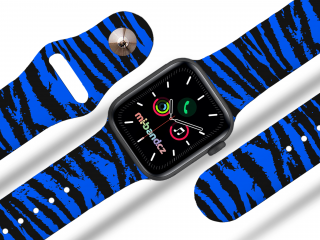 Apple watch řemínek Tygr modrý Rozměr: 38/40/41mm
