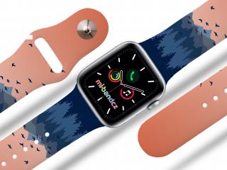 Apple watch řemínek Západ slunce na horách Rozměr: 42/44/45mm