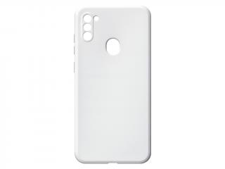 Jednobarevný kryt bílý na Samsung Galaxy A11 / A15