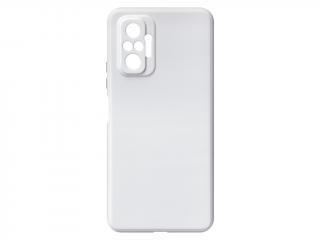 Jednobarevný kryt bílý na Xiaomi Redmi Note 10 Pro Max