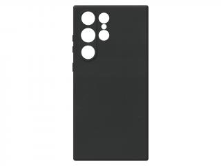 Jednobarevný kryt černý na Samsung Galaxy S23 Ultra
