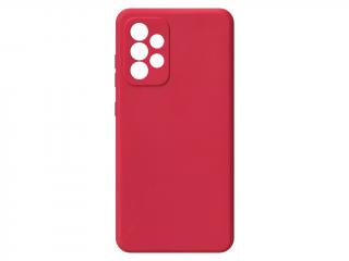 Jednobarevný kryt červený na Samsung Galaxy A52 5G
