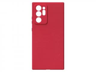 Jednobarevný kryt červený na Samsung Galaxy Note 20 Ultra