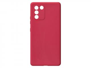 Jednobarevný kryt červený na Samsung Galaxy S10 Lite 2020