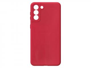 Jednobarevný kryt červený na Samsung Galaxy S21 Plus 5G