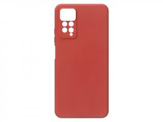 Jednobarevný kryt červený na Xiaomi Redmi Note 11 Pro 5G