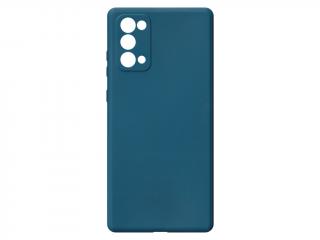 Jednobarevný kryt modrý na Samsung Galaxy Note 20 5G