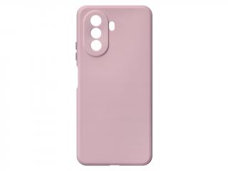 Jednobarevný kryt pískově růžový na Huawei Nova Y70