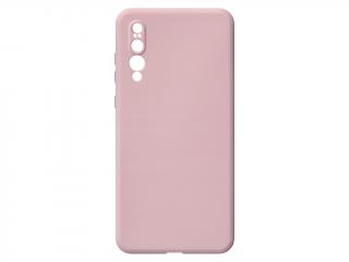 Jednobarevný kryt pískově růžový na Huawei P20 Pro - P20 Plus