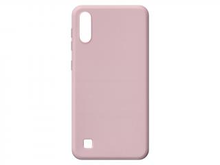 Jednobarevný kryt pískově růžový na Samsung Galaxy A10